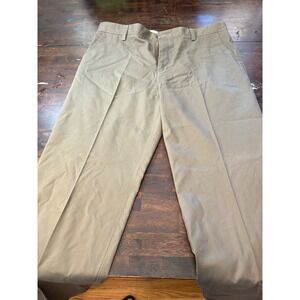 Dockers Classic Fit Mens Dress Pants 38x34 Beige Cotton Blend Business